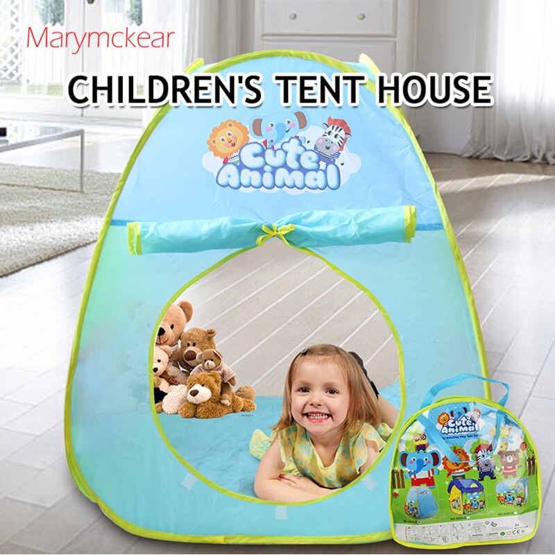 1 Pcs Kids Tent Teepee Huis Bal Pit Barraca Infantil Mesh Tente Enfant Ouder-Kinderen Interactie Speelgoed Tent Voor picknick