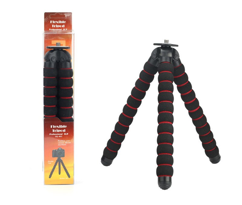 M L Medium Grote Maat Camera Gorillapod Statieven Stand Monopod Flexibele Statief Mini Outdoor Reizen Digitale Camera 'S Hoders: Red Black