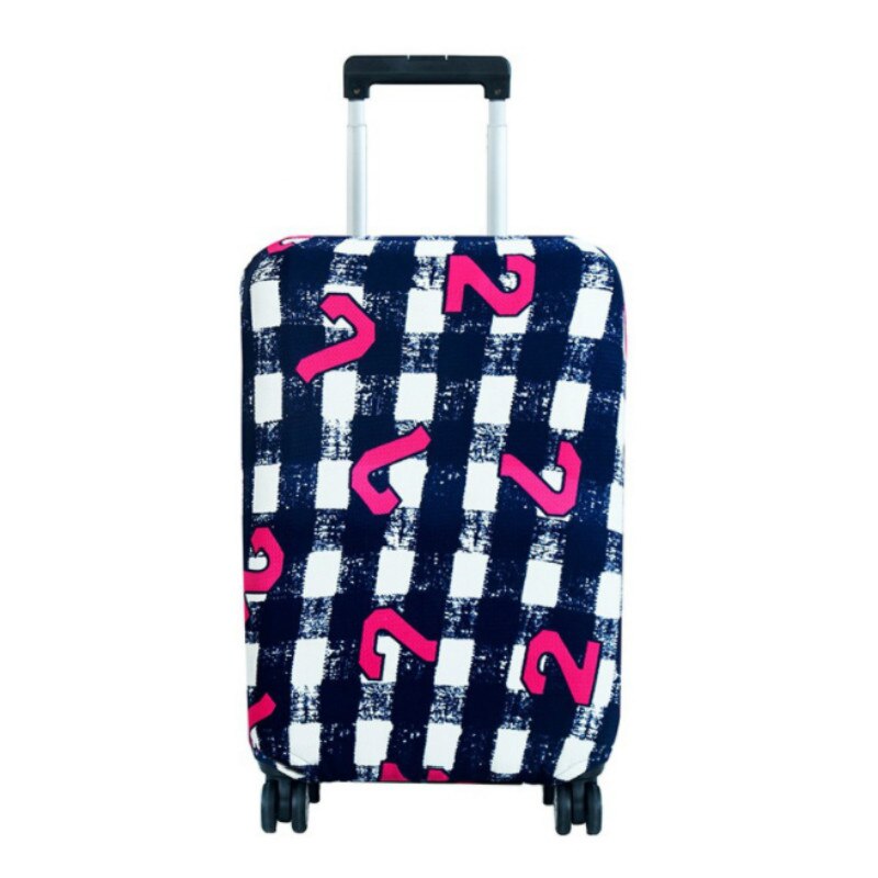 Reizen Bagage Koffer Beschermhoes Trolley Case Accessoires Dikke Elastische Stofomslag Bagage Cover: d / S