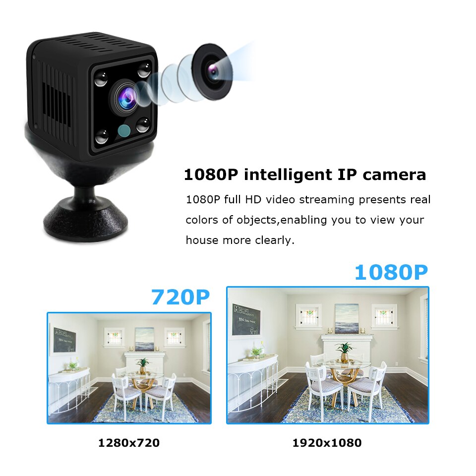 SQ29 IP Camera HD WIFI Small Mini Camera Cam Video Sensor Night Vision Waterproof Shell Camcorder Micro Camera DVR Motion
