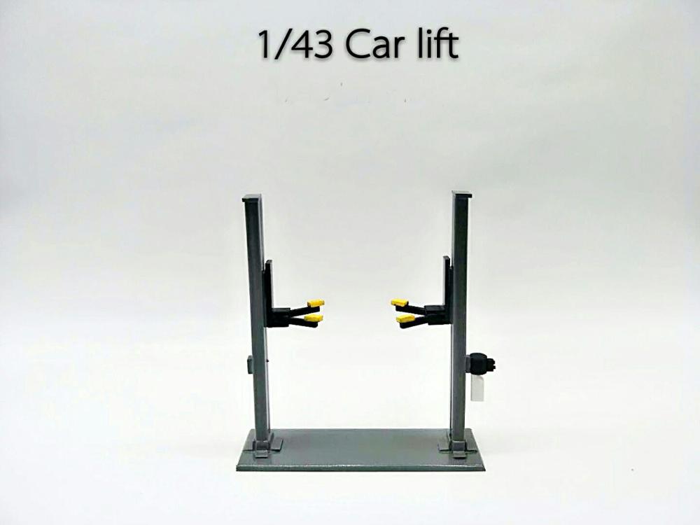 1/43 abs materiale lift vedligeholdelse scene garage rekvisitter model bil reparation lift