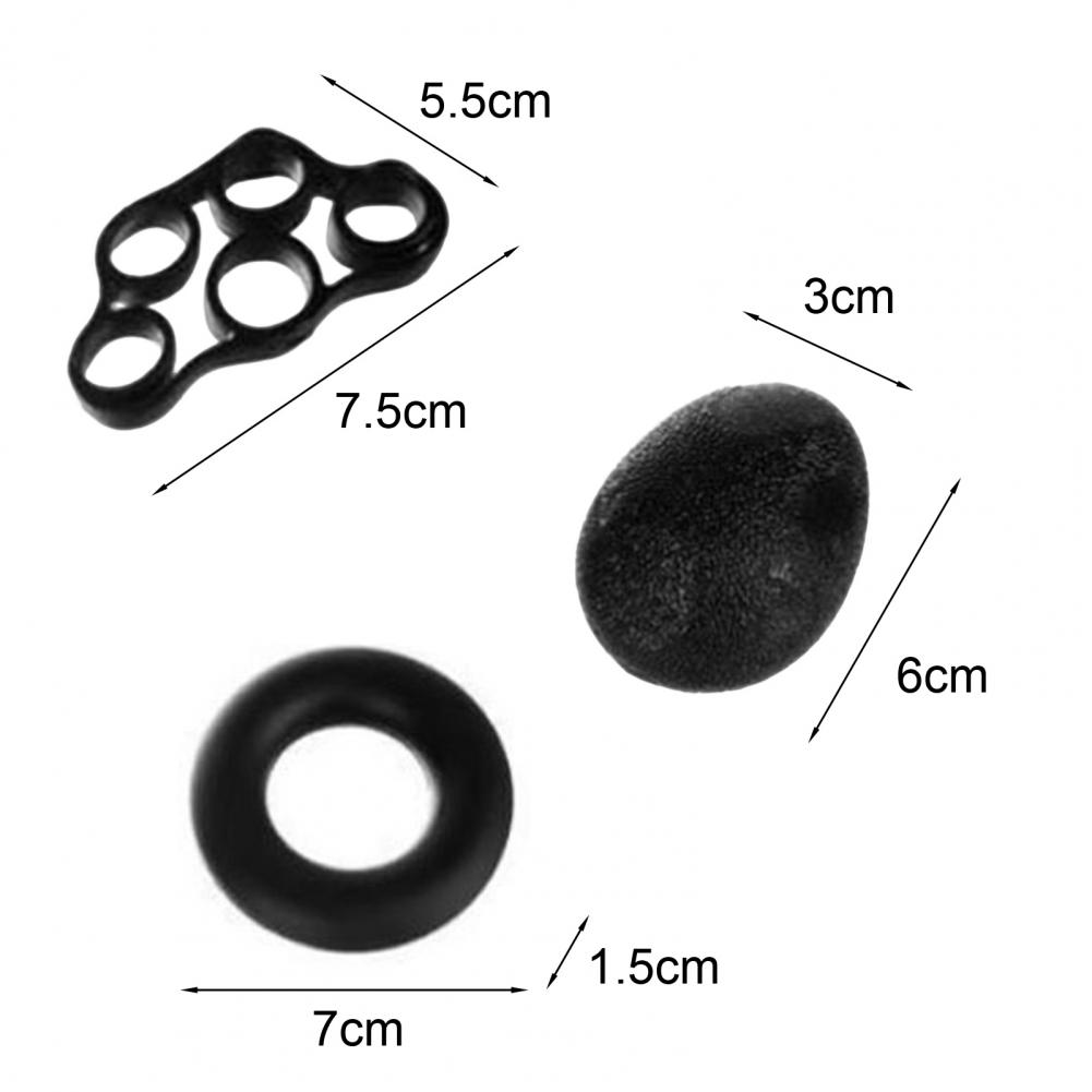 6/9Pcs Therapy Kit Finger Exercisers and Hand Strengtheners Grip Dexterity Supports Injury Recovery Stress Relief Kids Adults