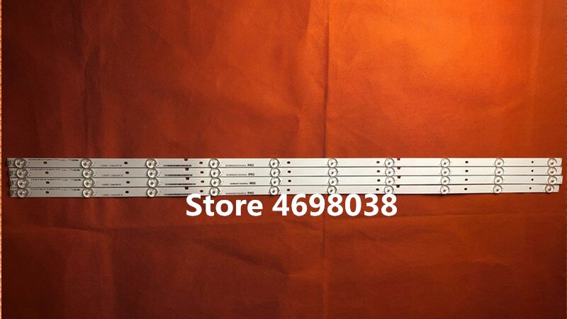 1 set = 4 pieces HISENSE_49_HD490DF-B71_4X10_3030C 124MA31RR-B1 HE49RFKQ1X70 LSC490FN03 49EQX10 49CFS71 HD490DF-B71 HD490DF-S10