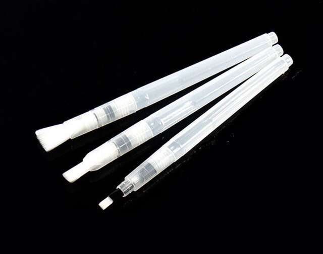 Dinyi caneta aquarela profissional, pincel artístico macio para desenho, pintura aquarela, caligrafia, conjunto de canetas, materiais de arte: B 3PCS