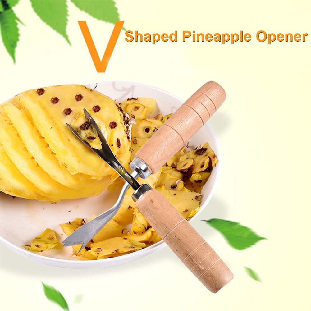 Peeling Ananas Helper Commerciële Ananas Snijder Core Remover Dunschiller Rvs Slicer Gereedschap Eenvoudig Te Gebruiken Schoon Vaatwas