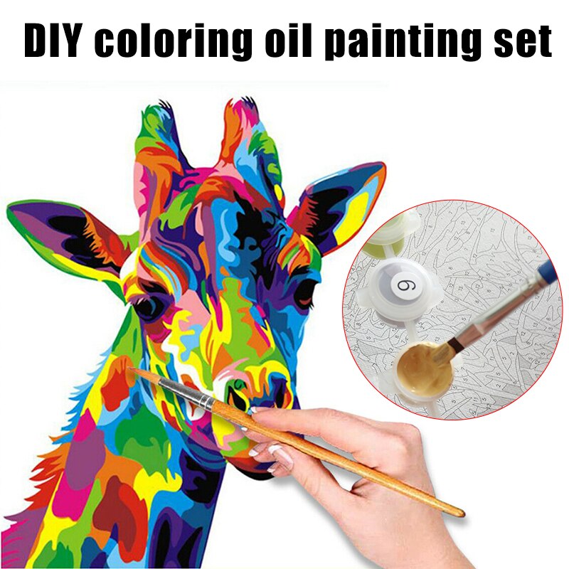 Paint by Numbers for Adult DIY Paint by Number Kits for Kids Beginner on Canvas SCI88