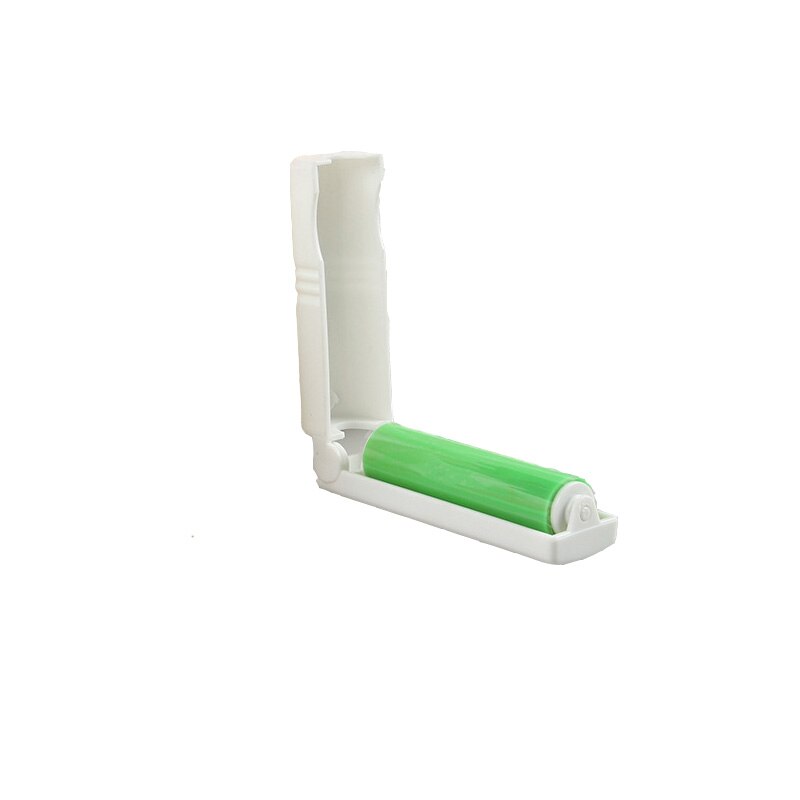 1 Pcs Sticky Hair Remover Brush Carpet Bed Sheet Dust Removal Brush Lint Rollers Washable Clothing Dust Brush With Cover: Green