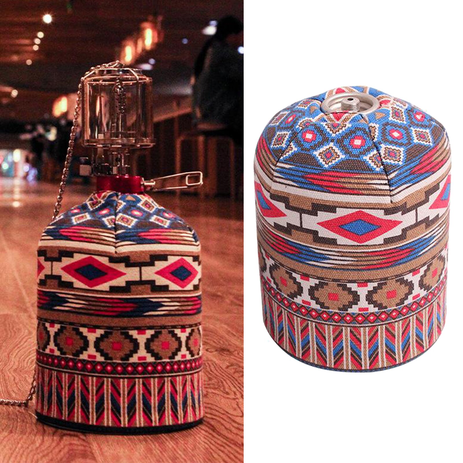 Durable Outdoor Fuel Cylinder Cover Storage Bag Camping Hiking 450g Gas CanisterProtection Protective Stylish Storage Pouch