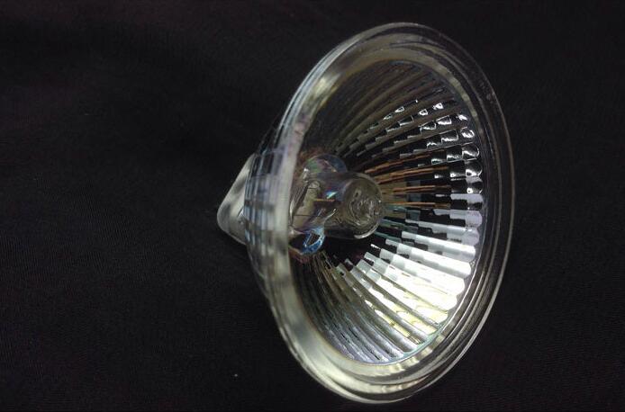 1pcs MR16 Halogen Bulb 12V 20W 35W 50W 50MM Clear Glass Dimmable Spot Lights Warm White 2700K