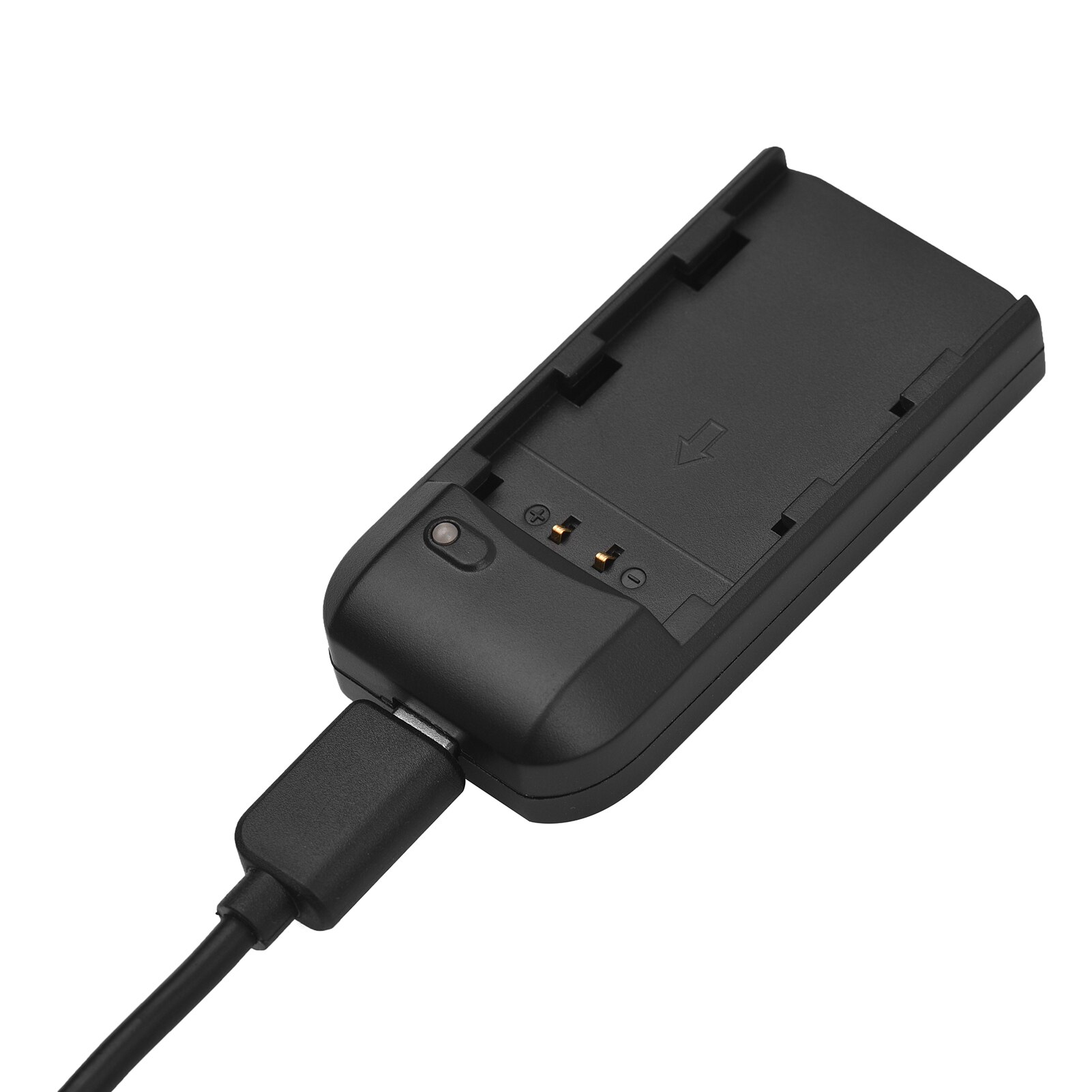 Mini Draagbare NP-FV5 Plus Batterij Oplader Met Indicatielampje Usb Oplaadkabel