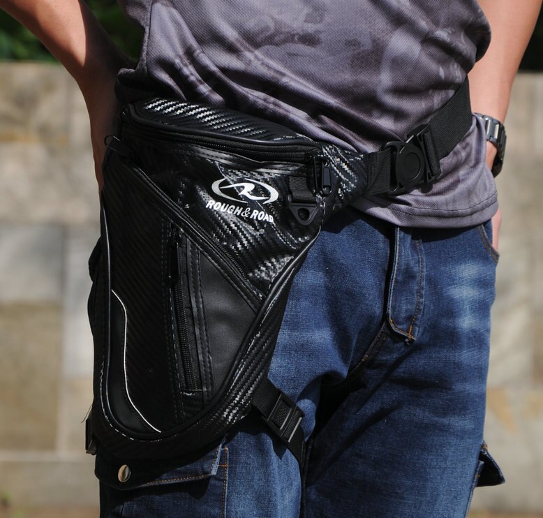 Motorcykel lokomotiv ridning lår taske ridetasker udendørs rygsæk let at demontere ben taske.: Default Title