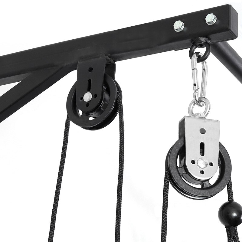 Katrol Blok Swivel Lifting Enkel Wiel Muur Plafond Mount Vaste Mute Lager Katrol Voor Diy Kabel Systeem Home Gym Accessoires