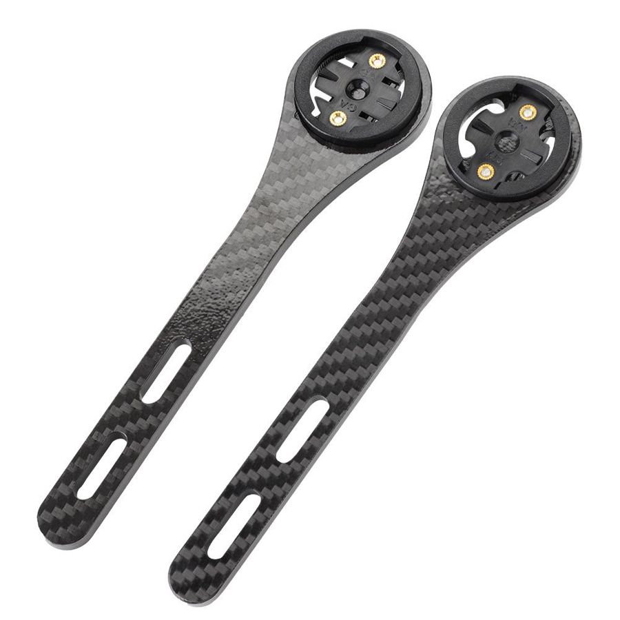 Carbon fietscomputerhouder, fietscomputer stopwatchhouder, fietssnelheidsmeterhouder voor garmin voor bryton