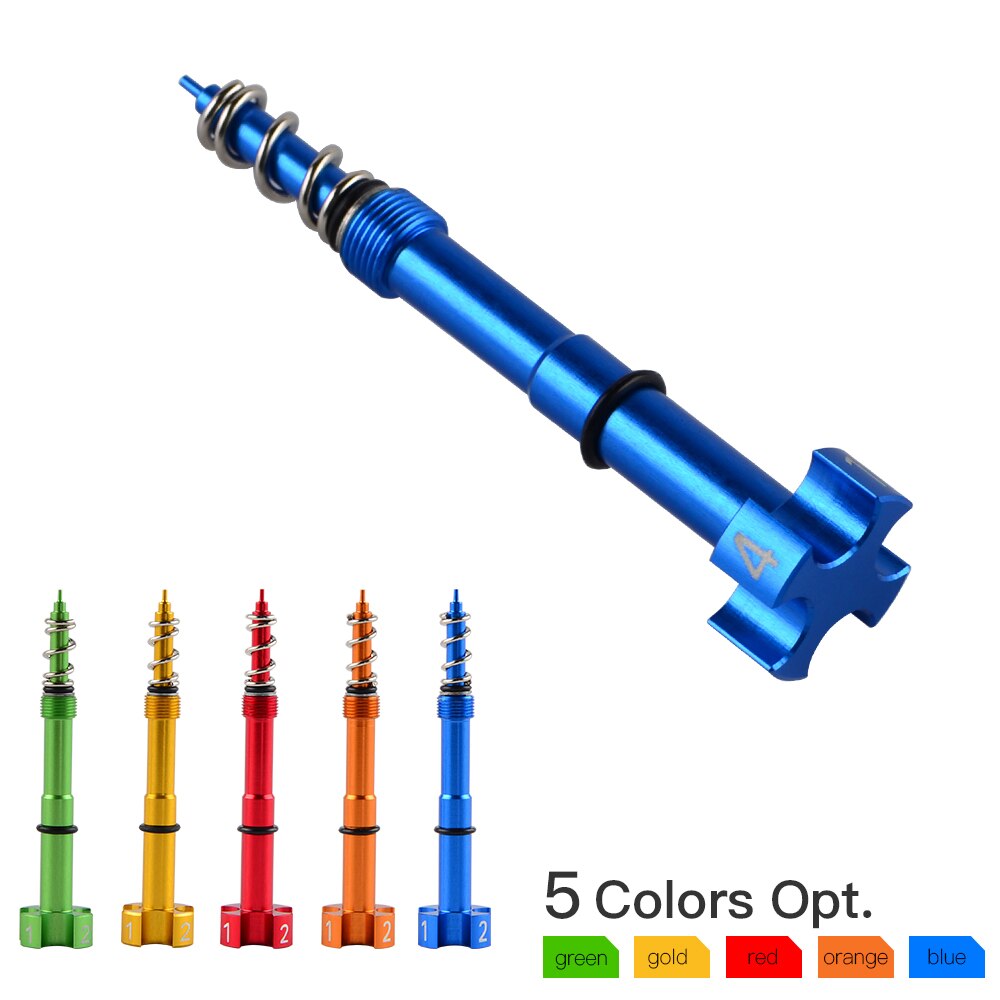 Carburador de motocicleta de fácil ajuste, tornillo de mezcla de combustible de aire para Yamaha YZ WR 250F 426F 450F 450 250F, accesorios de aluminio
