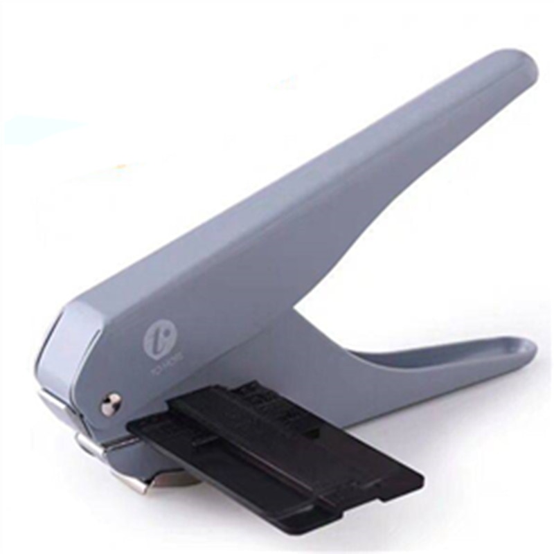 T type Puncher Mushroom Shape Hole Punch For Happy Planner Disc Ring 