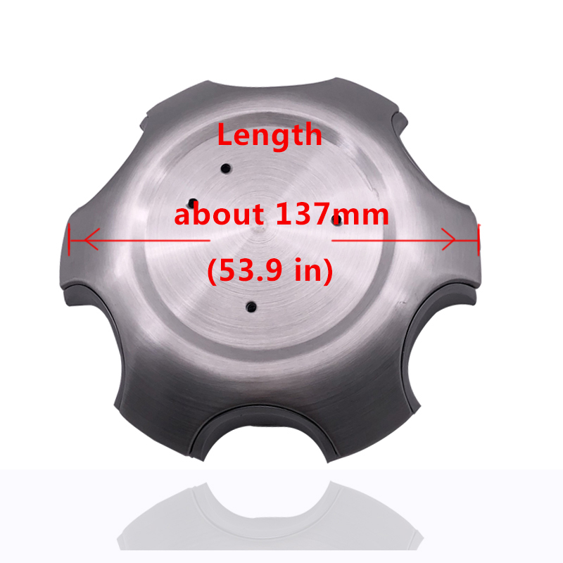 4 pièces en aluminium enjoliveur de roue centre de roue capuchons de jante pour 2002 Toyota Land Cruiser Prado 120 2700/4000 4.0L TY-088