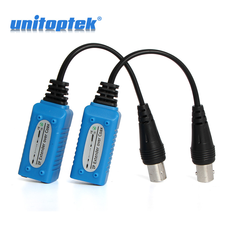 1CH Passive IP Extender Over Coax Transmiter IP Camera Signal Over Existing Coaxial Cable,Max Up to 220M