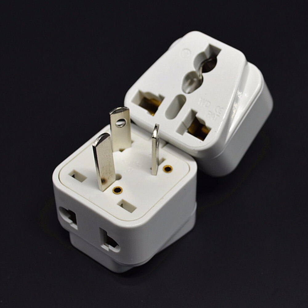 3 pin Chinese Power Plug Adapter Travel Converter Australië UK USA EU