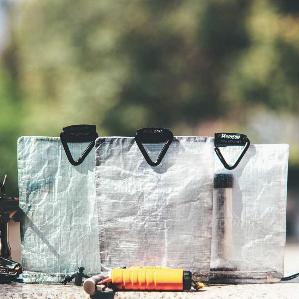 [HODR] STASHLITE Dyneema Stuff Sack Ultraleichter Laternenschirm DCF 1,0 Unzen Tasche Würfelfaser Wasserdicht für Outdoor-Camping Wandern