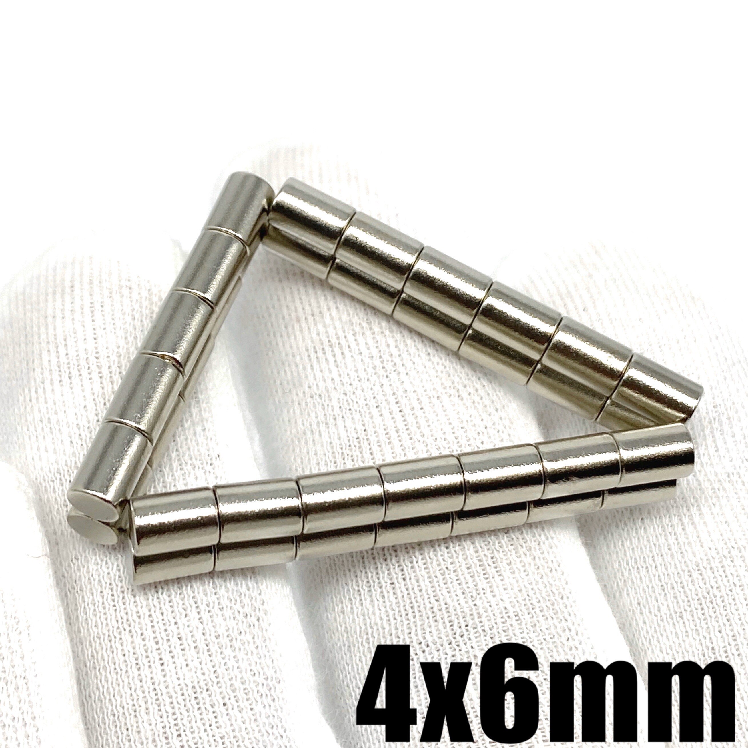 20/50/100/200/500 stk 4 x 6 mm søgemagnet med mindre diameter 4 mmx 6mm bulk små runde magneter 4 x 6mm neodym skive magneter 4*6 mm