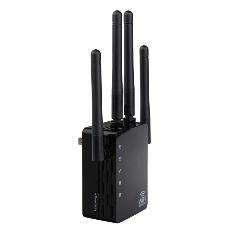 Nuovo 1200Mbps Wifi Ripetitore Dual Band 5G 4Antenna Connessione Ponte Amplificatore di Segnale Per Router PC Mobile Del Computer Portatile telefono di Rete di Lavoro