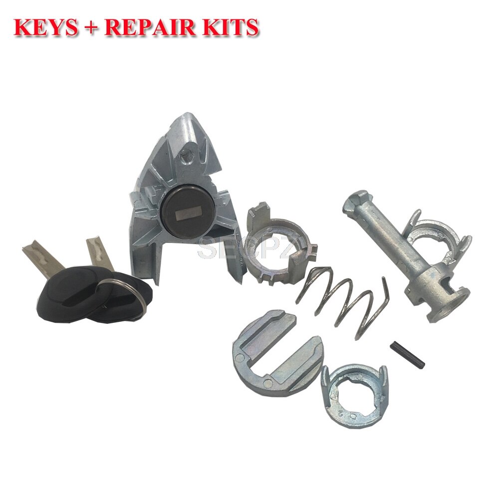 1 SET for BMW X5 E53 X3 E83 DOOR LOCK CYLINDER REPAIR KIT FRONT LEFT Keys + repair kits 51217035421 7035421 51217019975