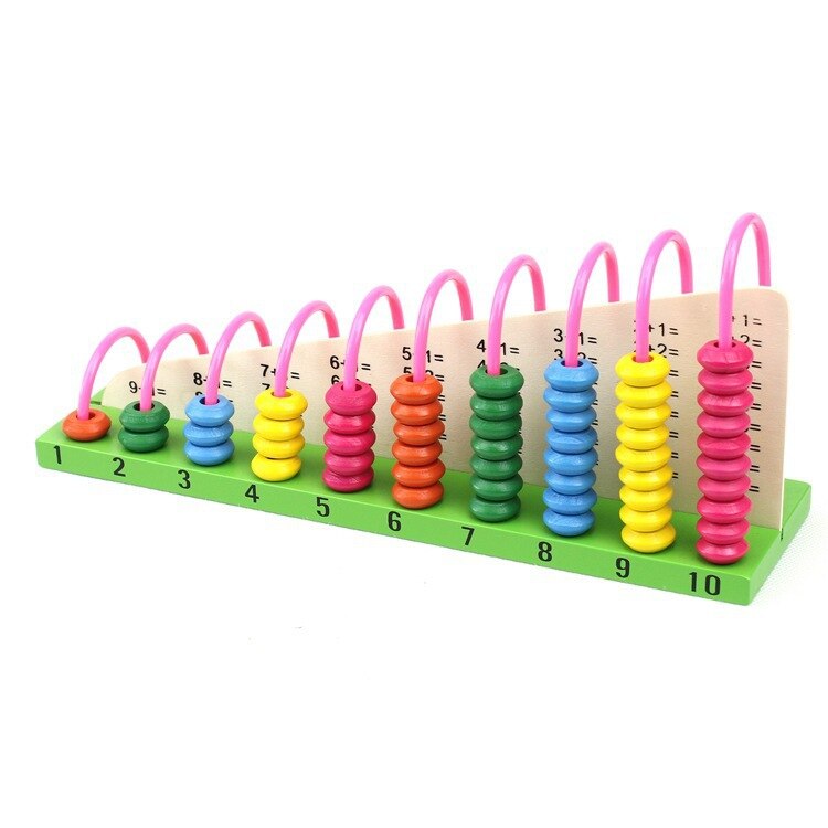 Kids Houten Speelgoed Kind Abacus Tellen Kralen Wiskunde Leren Educatief Speelgoed