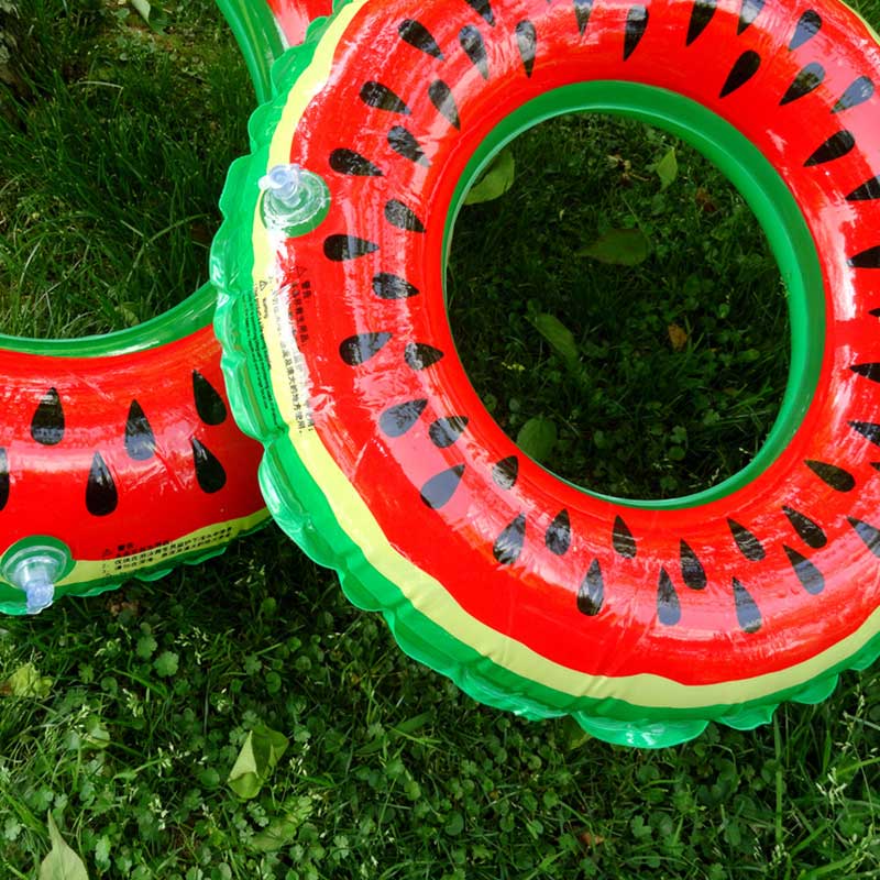 Watermeloen Opblaasbare Volwassen Kinderen Zwemmen Ring Opblaasbaar Zwembad Float Cirkel Voor Volwassen Kinderen Opblaasbaar Zwembad Float Cirkel