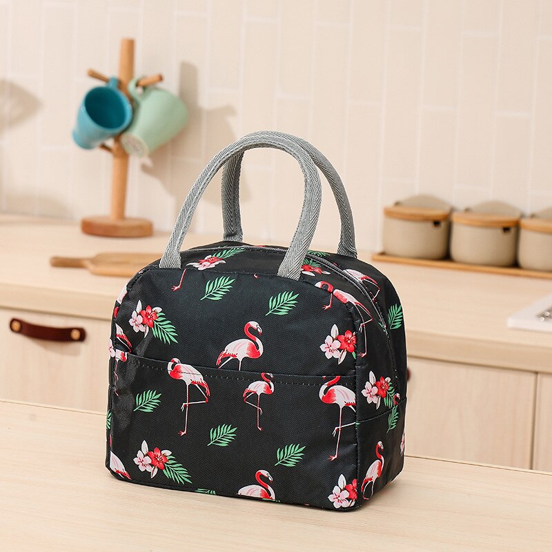 Kationische Wasserdichte Tragbare Eis Pack Thermische Isolierung Tasche Lunchbox Tasche Thermische Isolierung Tasche Aluminium Folie Verdickt Mittagessen: 15