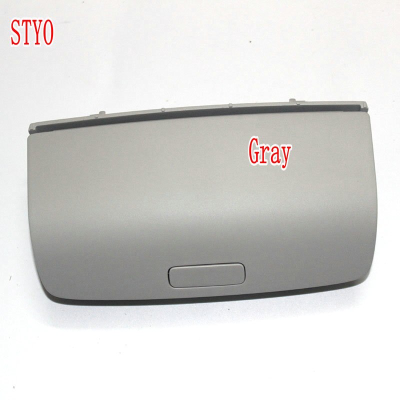 STYO Auto Dach Sonnenbrille Box Sonnenbrille Flip Top Fall Lagerung Für Golf 6 5 Mk5 Mk6 Tiguan Superb Passat b6 JETTA MK5: Grau