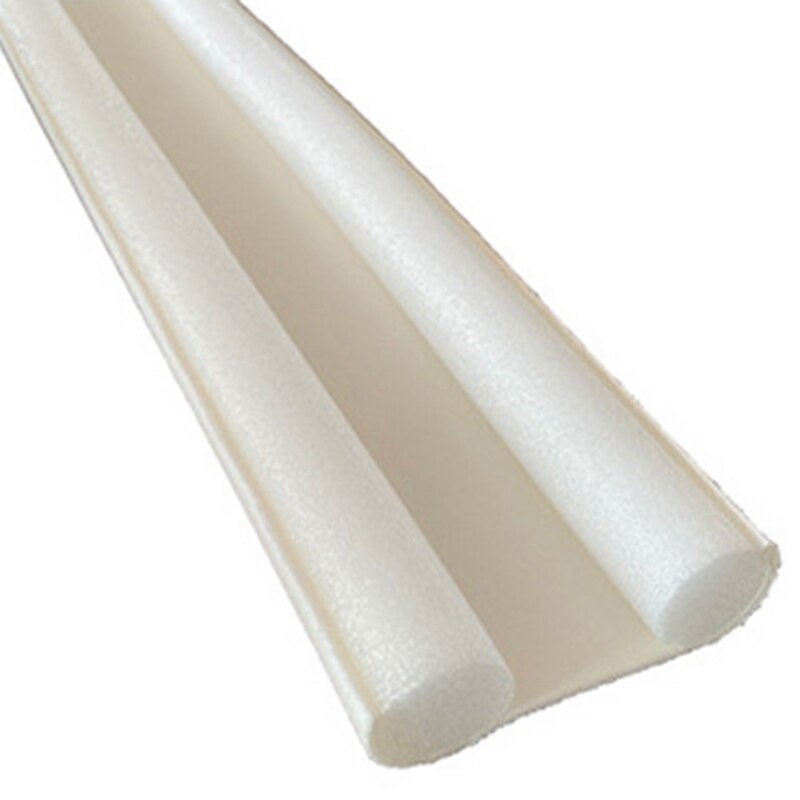 Twin Door Draft Stopper Weather Stripping Noise Blocker Window Breeze Blocker Adjustable Strip Proof Sealer Under: WT
