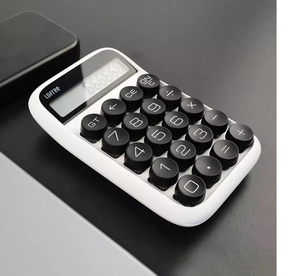 Youpin Lofree Candy Bean Calculator Portable Mini 10 Bits LCD Screen Calculator For School Exam Office Business Stationery