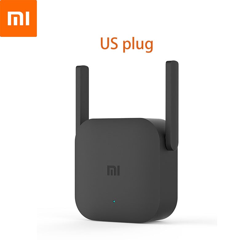 Xiaomi Mi Router Wi-Fi Range Extender 300Mbps WiFi Amplifier Pro Version Network Repeater Power Extender 2 Antenna Home Office: US plug