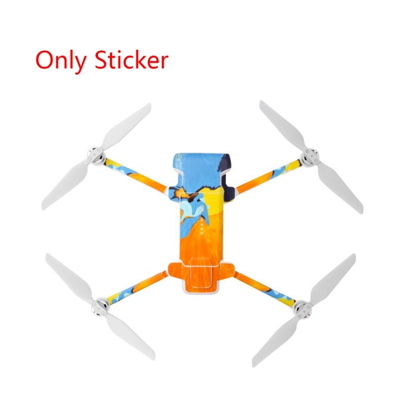 1Set PVC Waterproof Sticker for Xiaomi Fimi X8 SE Drone Skin Protector Accessory