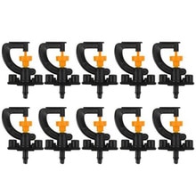 10x Micro Sprinkler Lawn Irrigation Nozzle Sprinkler Garden Water Watering Yard