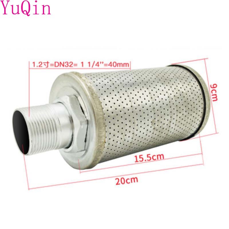 30bar high pressure muffler High temperature resistance 500 ℃ Dryer muffler Air exhaust muffler Noise reduction equipment