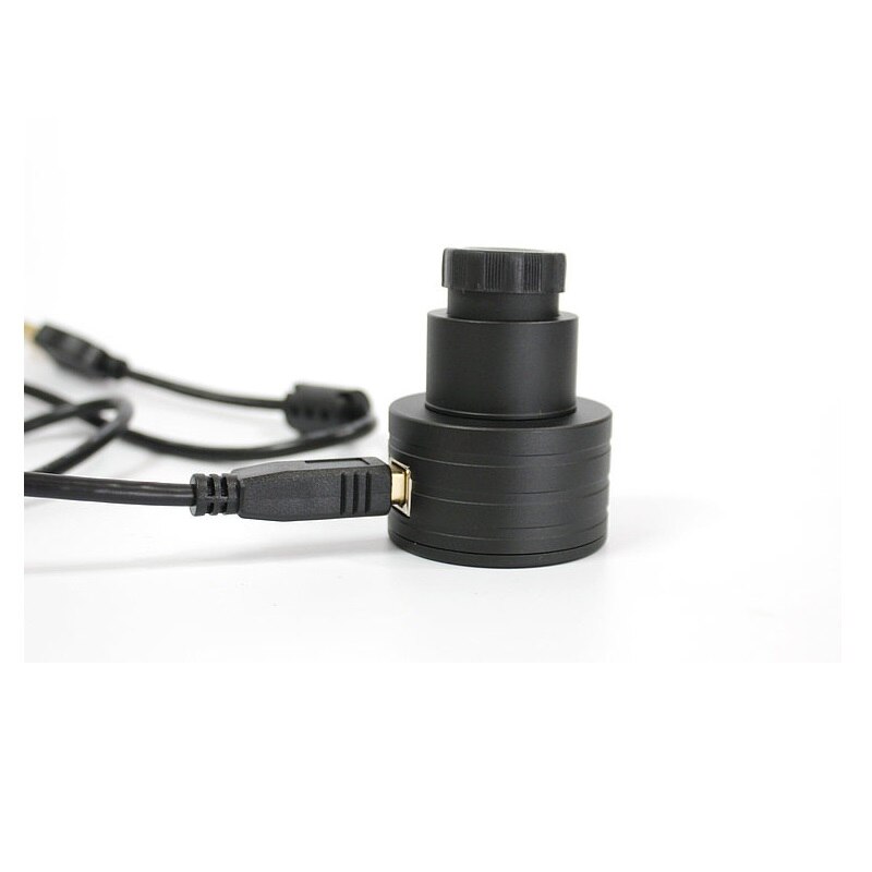 2MP USB Digital Eyepiece Camera Lens Electronic Ocular for Photography Astronomic Telescope Microscope 2.0 MP Image Sensor: Black