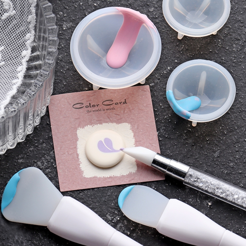 Zegel Stempel Wax Lepel Schoonmaken Tool Zachte Siliconen Lepel Smelten Wax Lepel Cleaner DIY Huwelijksuitnodiging Clear Stamps Tool