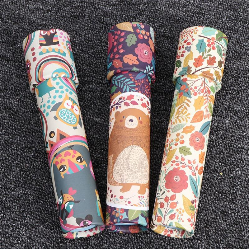 6pcs Cute Kaleidoscope Rotating Magic Colorful World Toys Imaginative Educational Toys Random Color Classic Toys