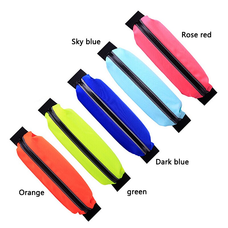 Universal Waterproof Running Sport Waist Belt Bag Pack Armbands Cell Phone Case For iPhone X 8 7