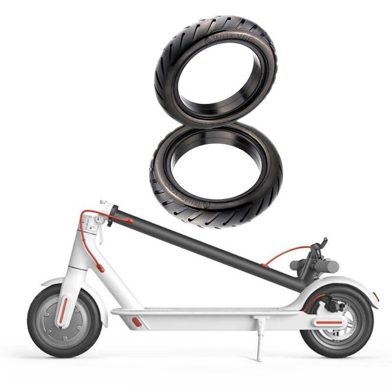 Voor Xiaomi Mijia M365 8.5 Inch Elektrische Scooter Effen Tire 8 1/2X2 Gratis Opblaasbare Band: Default Title