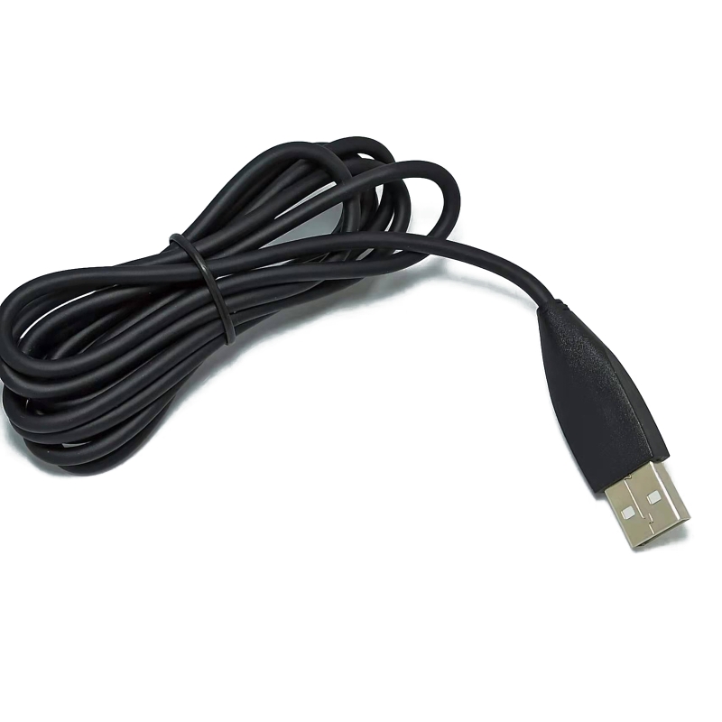 A9LC 2m Maus Linien Ersatz dauerhaft PVC USB Maus Kabel für logitech- MX518 MX510 MX500 MX310 G1 G400S Spielen Maus Schwarz