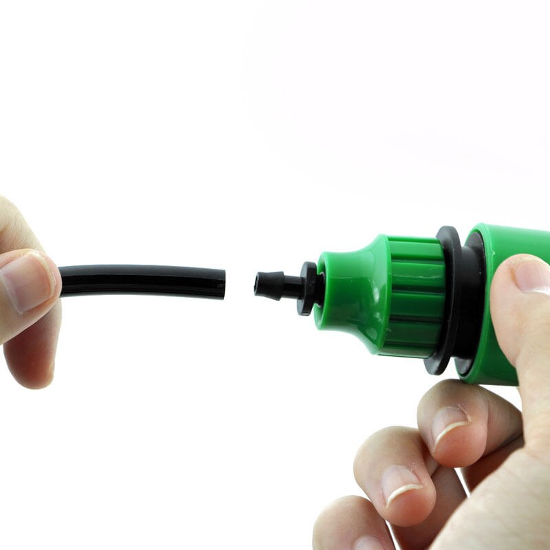1PC 4/7mm 8/11mm Hose Garden Quick Connector Tap Adapter Micro Drip 4/8mm Garden Pipe Inner diameter Watering Joint Irrigat L0N0
