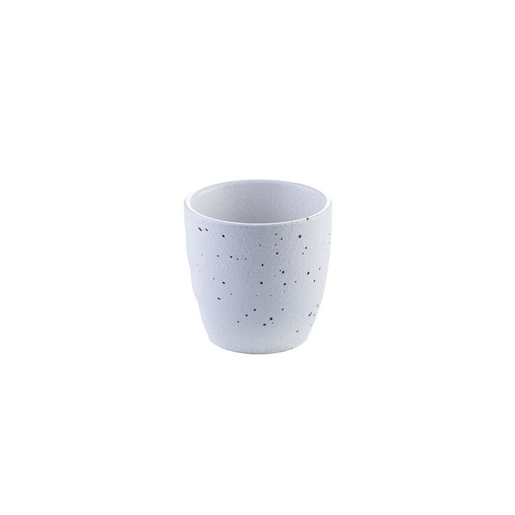 CHANSHOVA-taza de café de cerámica de alta temperatura, taza de porcelana de 145ml, horno chino retro hecho a mano, cambio de textura, H002: 6