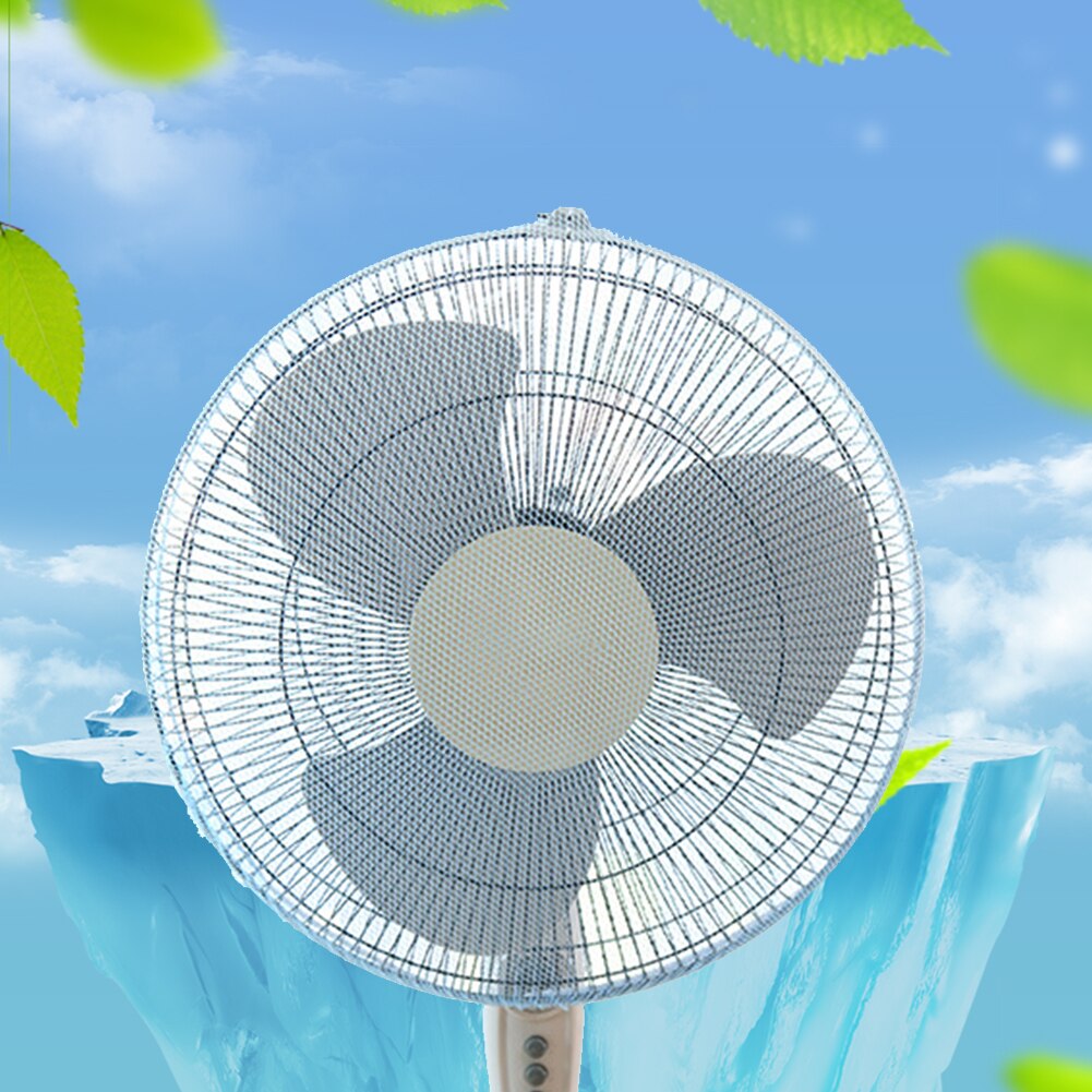 Maison pratique enfant en bas âge sécurité bureau lavable enfant en Nylon doigt protection ventilateur couverture ronde anti-poussière maille filet garde