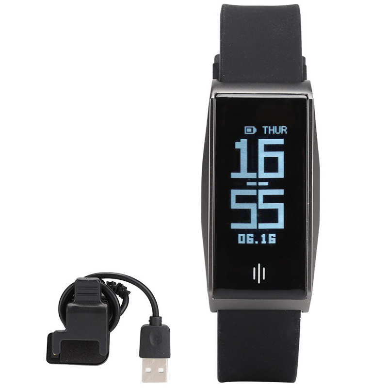 Waterproof Heart Rate Monitor Bracelet Smart Bracelet for Woman Man Child Elderly