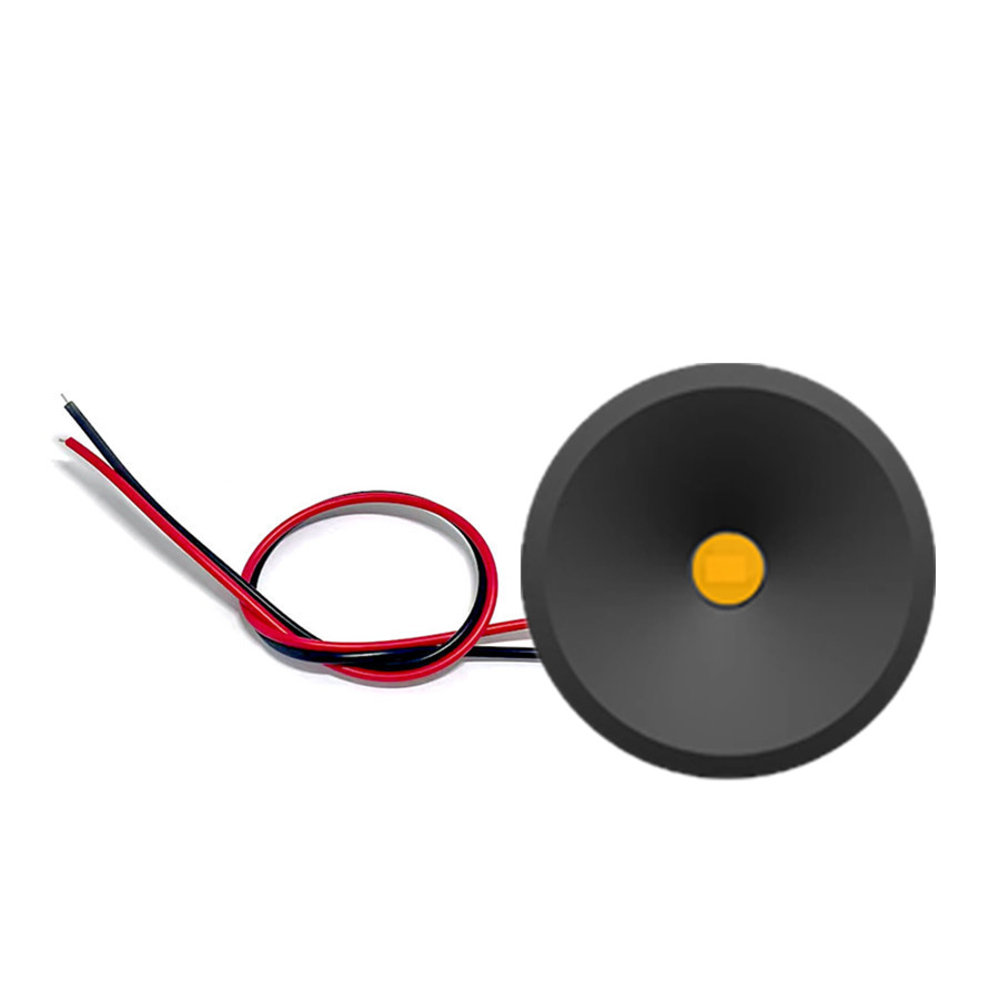 LED Downlight Mini Opbouw 5V 12V 3W Panel Spot Light Ultra dunne Binnenverlichting Thuis Keukenkast lamp plafondlamp: M / Blauw / 3w