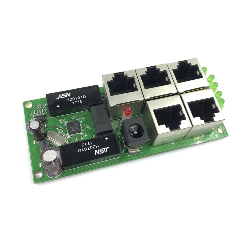 OEM mini goedkope priceule5-port HUB capture packet mirroring Elke poort capture packet data captureEthernetswitchmodule