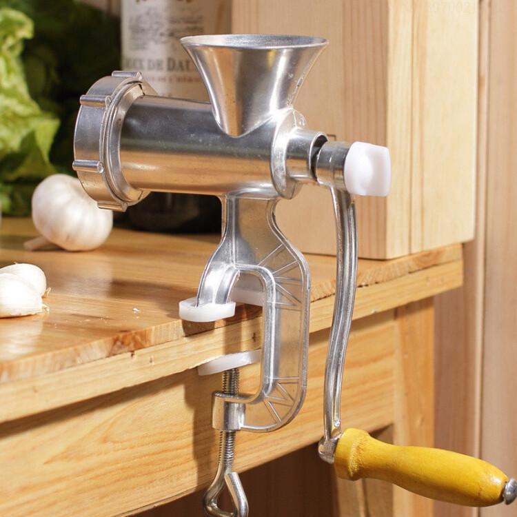 Multifunctionele Roestvrij Staal Handmatige Vleesmolen Handbediende Vleesmolen Peper Grinders