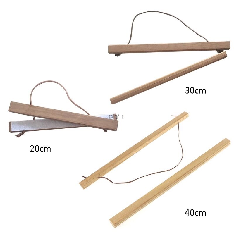 A4 Magnetic Wooden Picture Frames DIY Minimalist Photo Poster Painting Hanger Wall Art Home Decor